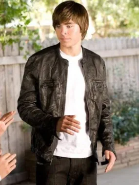 17 Again Mike Zac Efron Leather Jacket