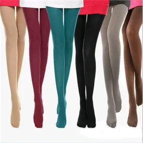 1PC Sexy Beauty Women Girl Spring Autumn Opaque Footed Tights Sexy Pantyhose Leg Warmers Summer