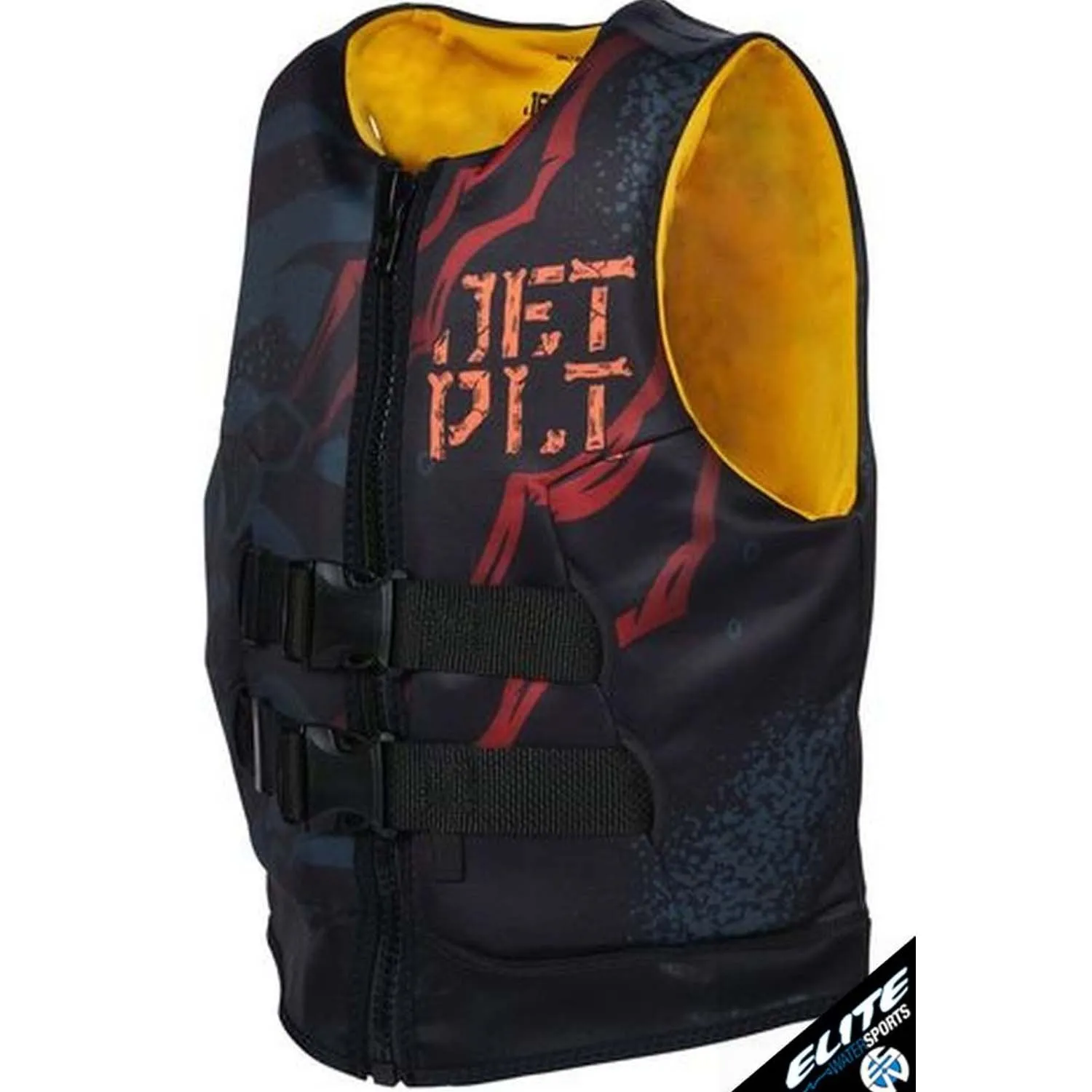 2024 JETPILOT THE CAUSE BOYS VEST - BLACK