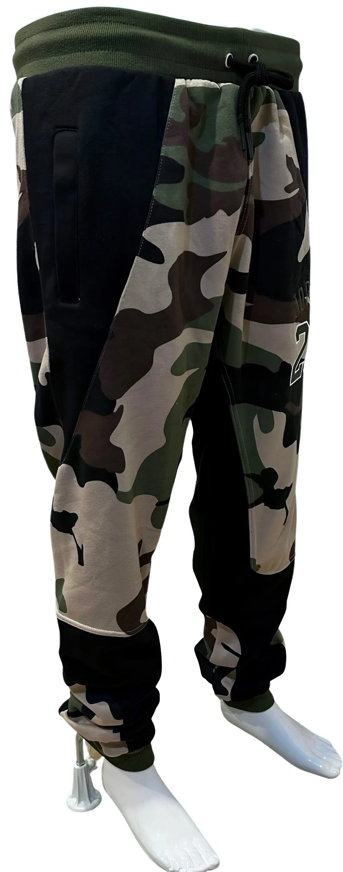 ^23 JORDAN^ (CAMO) LUXURY JOGGER SWEATPANTS (EMBROIDERED)