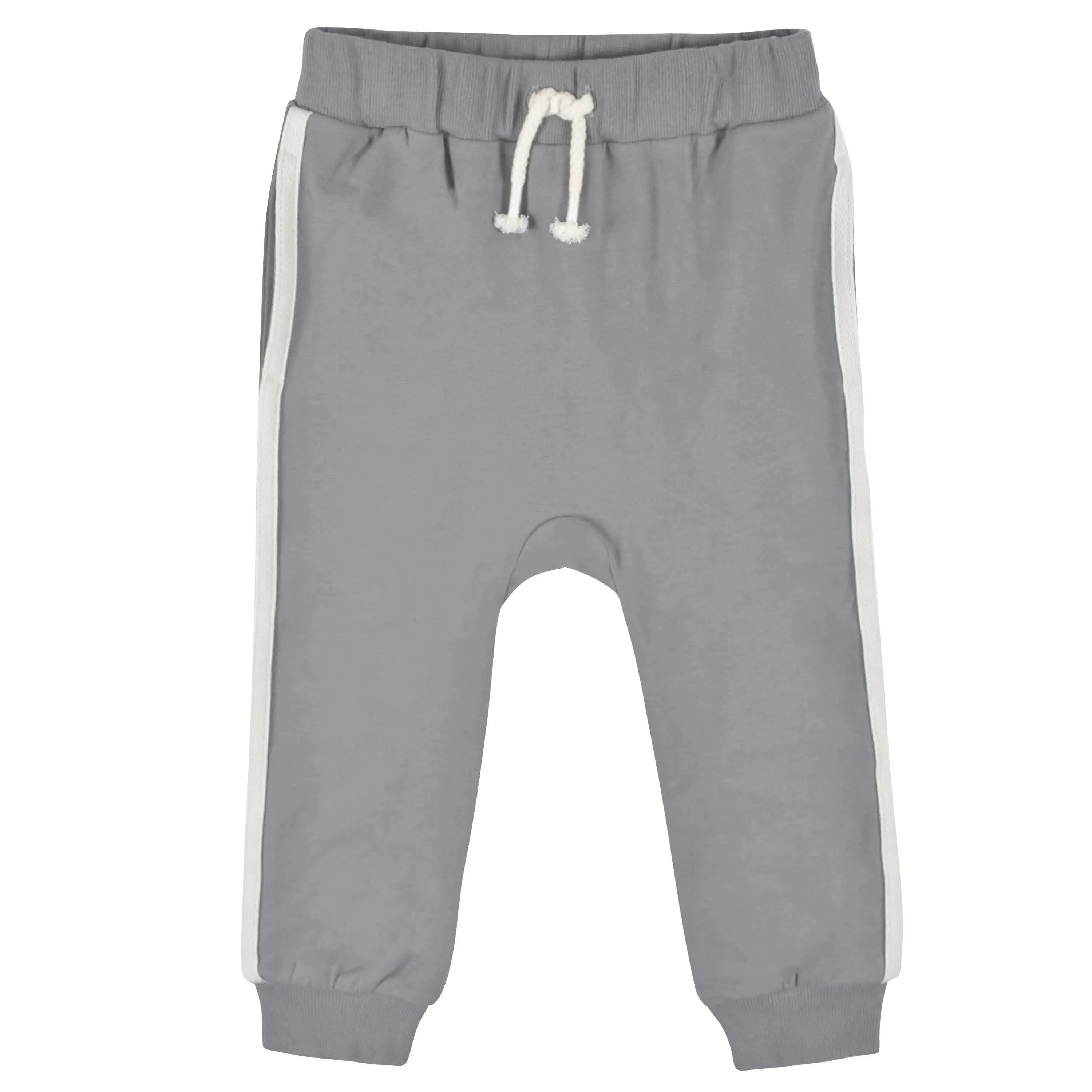 3-Pack Infant & Toddler Boys Mustard & Gray Joggers