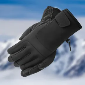 A030 Winter Skiing Glove Riding Sports Touch Screen Keep Warm Gloves, Size: XL(Black)