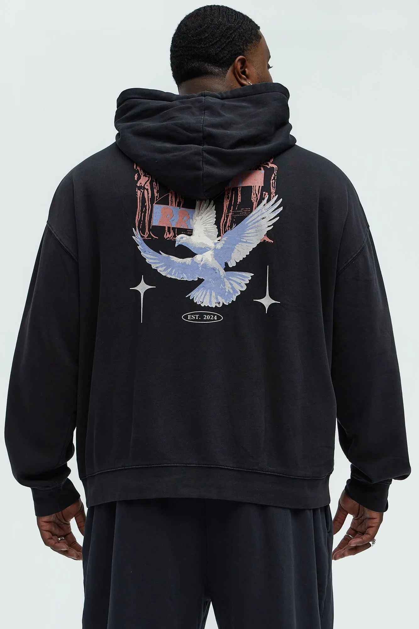 Above It All Hoodie - Black