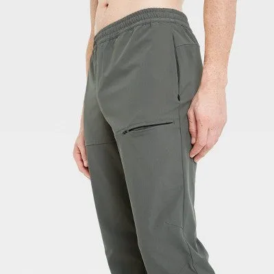 All In Motion Men's Utility Tapered Jogger Gym Running Pants UPF 50 