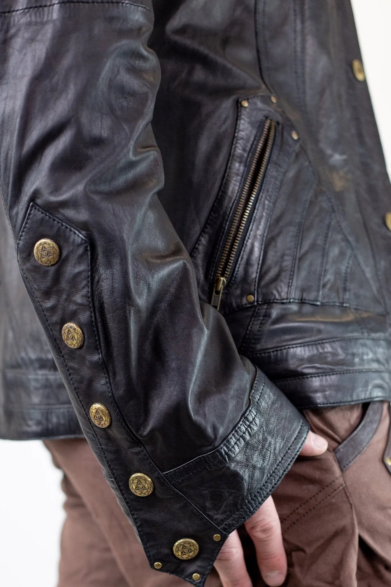 Alloy Leather Jacket