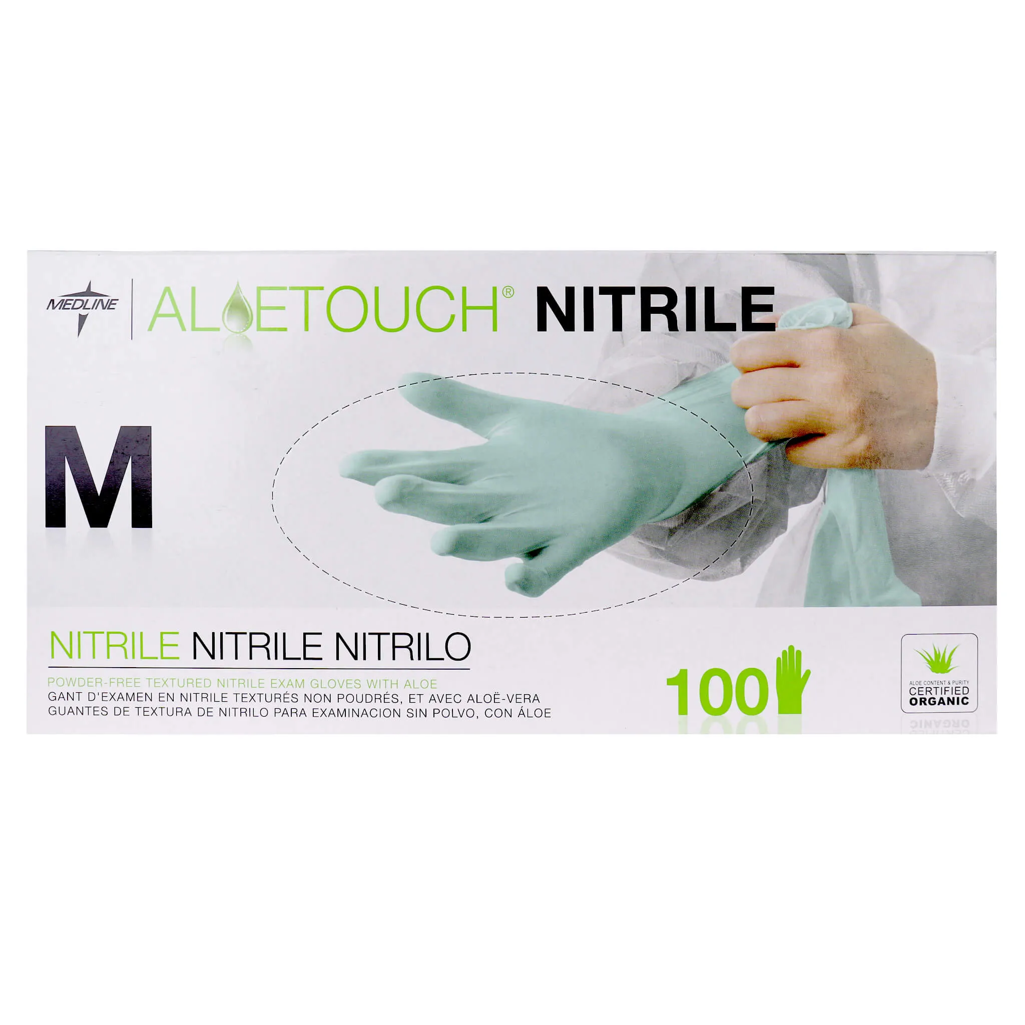 Aloetouch Nitrile Powder-free Exam Gloves