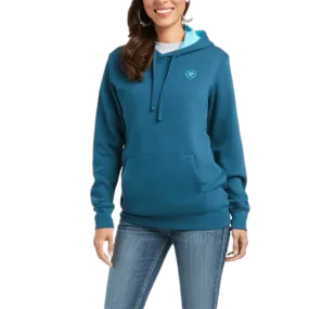 Ariat Women's REAL Arm Logo Eurasian Hoodie