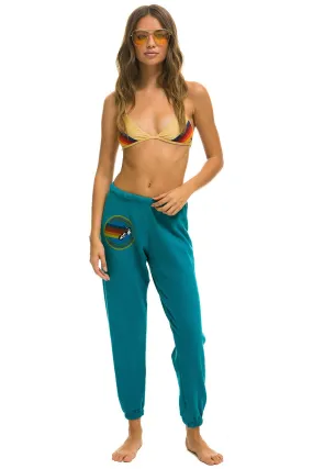 AVIATOR NATION NORTH SHORE SWEATPANTS - TEAL