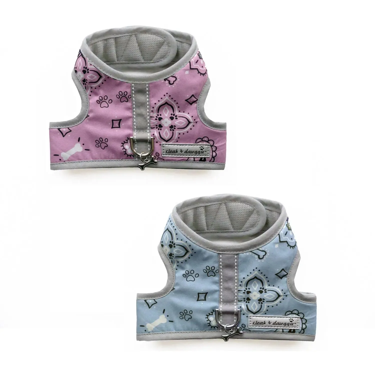 Bandana Teacup Dog Harness Vest XXXS - 2 LBS to 6 LBS