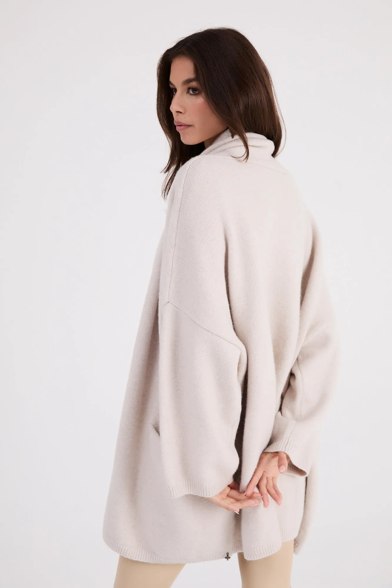   Beryll Cocoon Cardigan | Porcelain