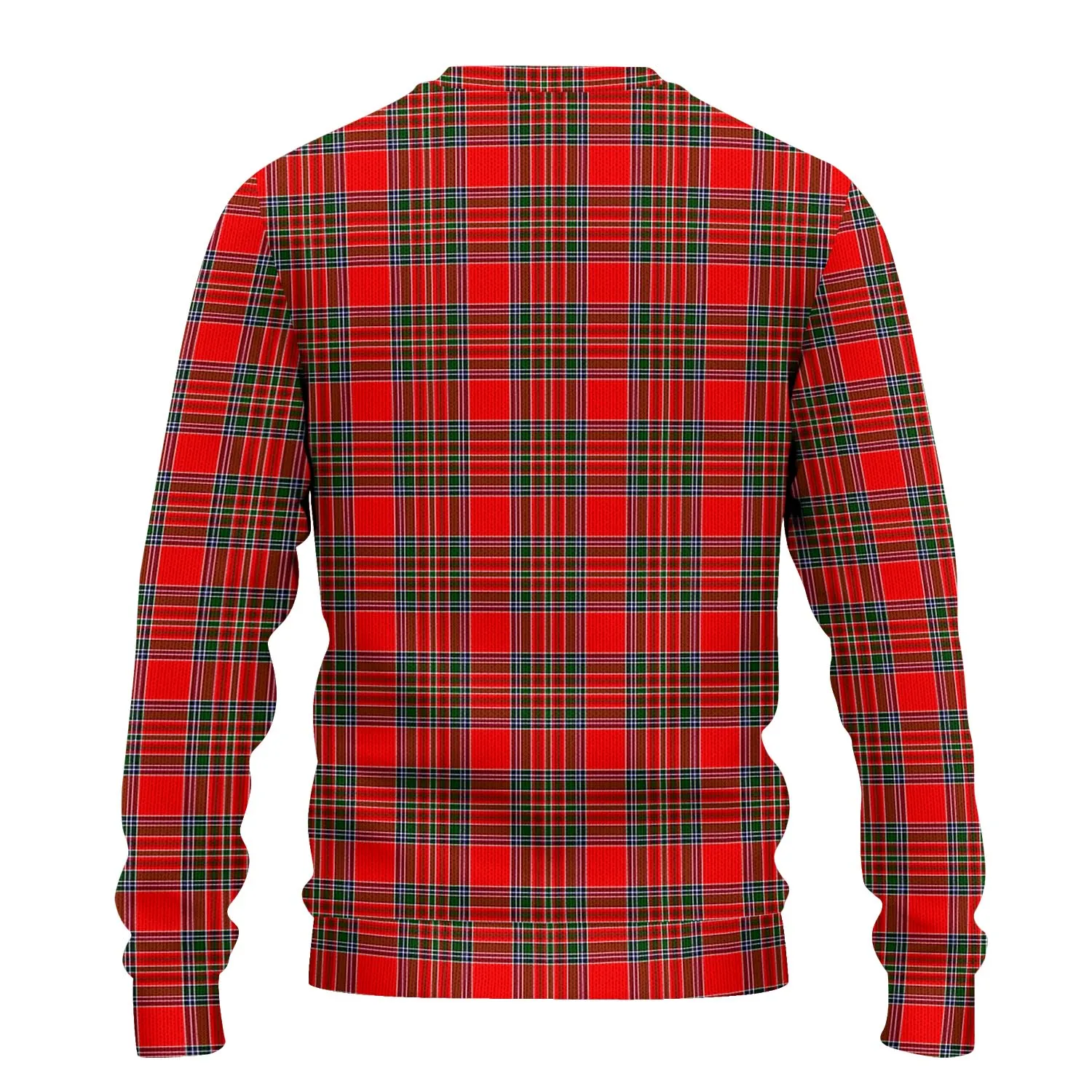 Binning Tartan Ugly Sweater with Family Crest