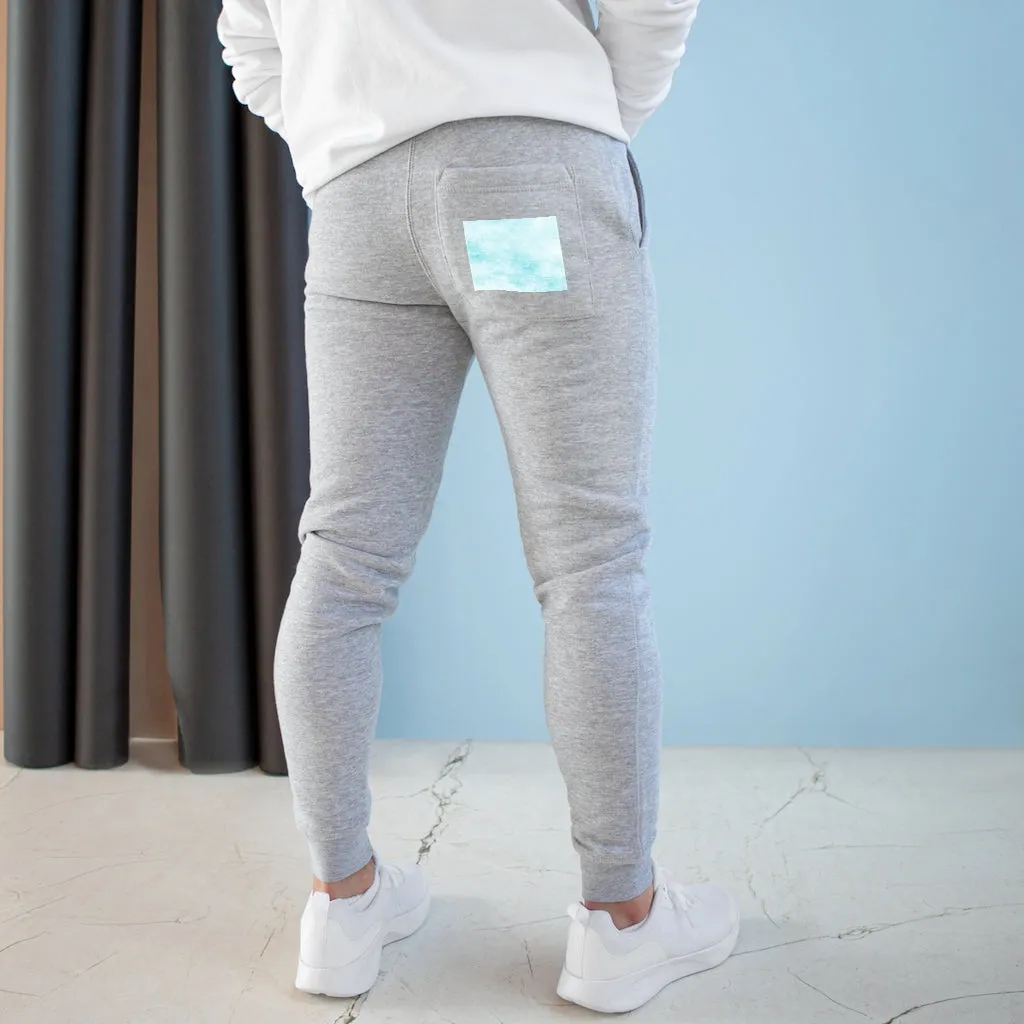 Blue Clouds Premium Fleece Joggers