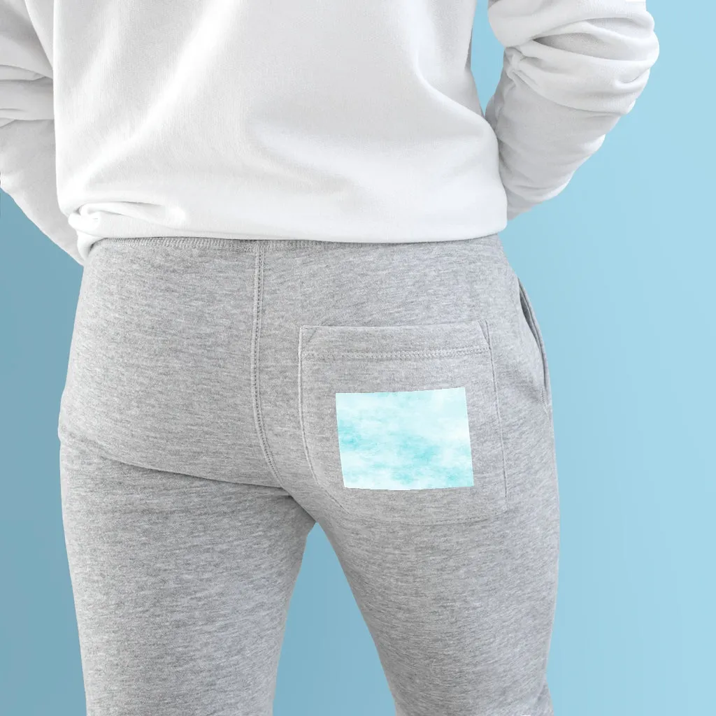 Blue Clouds Premium Fleece Joggers