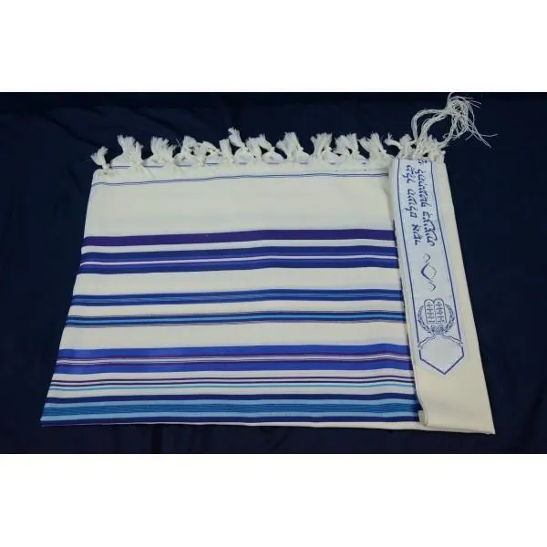 Bnei Or Tallit, Joseph's Coat In Blues