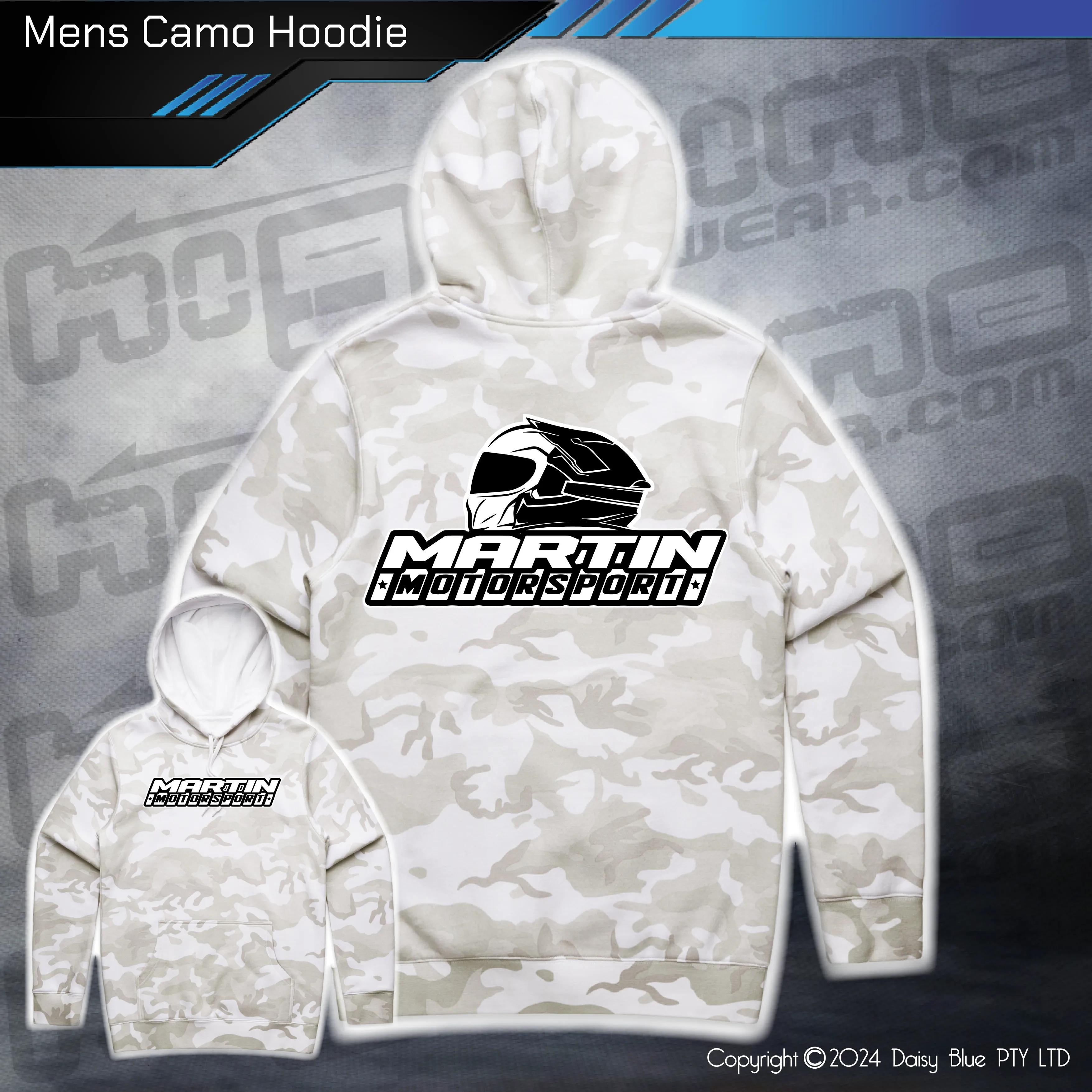 Camo Hoodie - Martin Motorsport 2