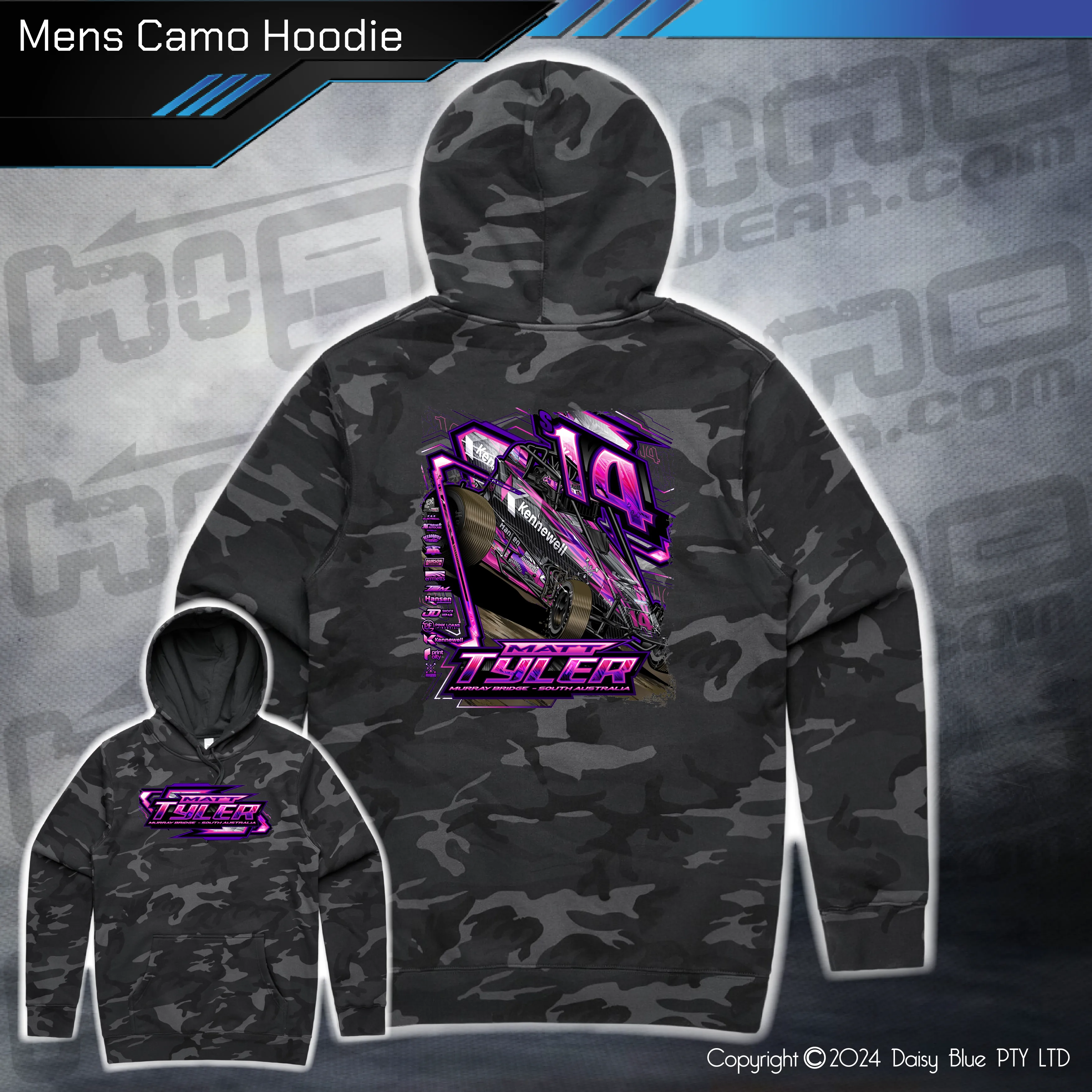 Camo Hoodie - Matt Tyler