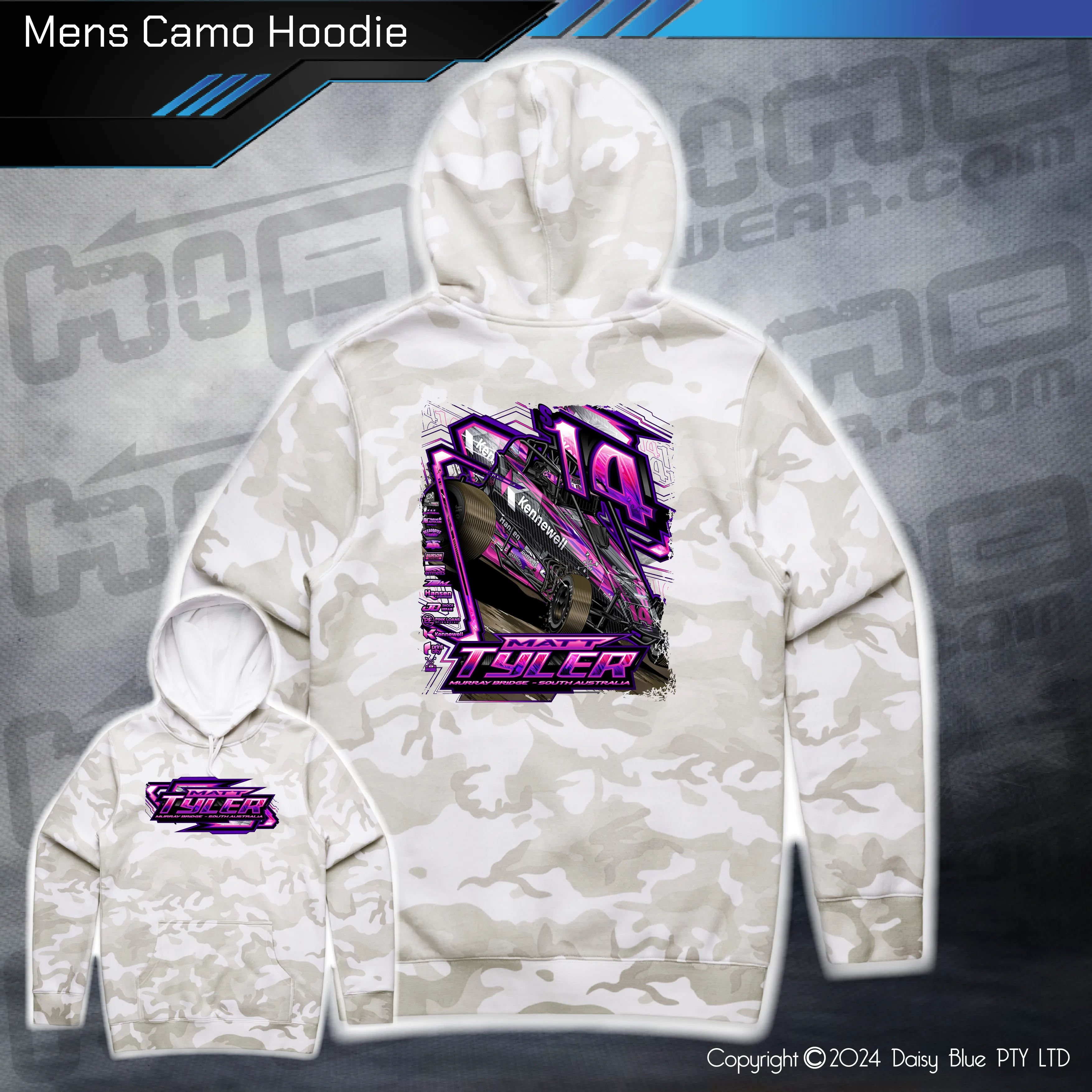 Camo Hoodie - Matt Tyler