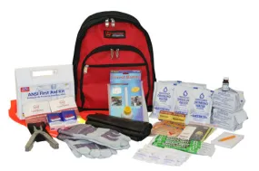 Car Survival Kit: 2 Person - 3 Day/72 Hour Auto Roadside Kit