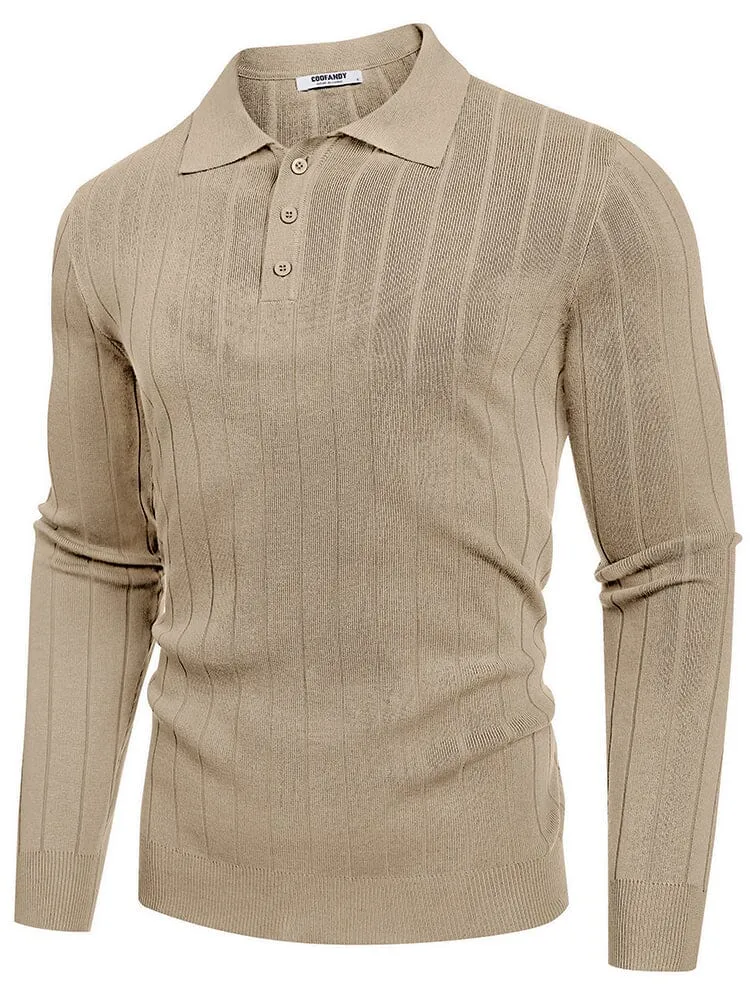 Casual Knit Polo Sweater (US Only)