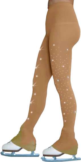 Chloe Noel 8896 Footless Crys 2 Tights Youth