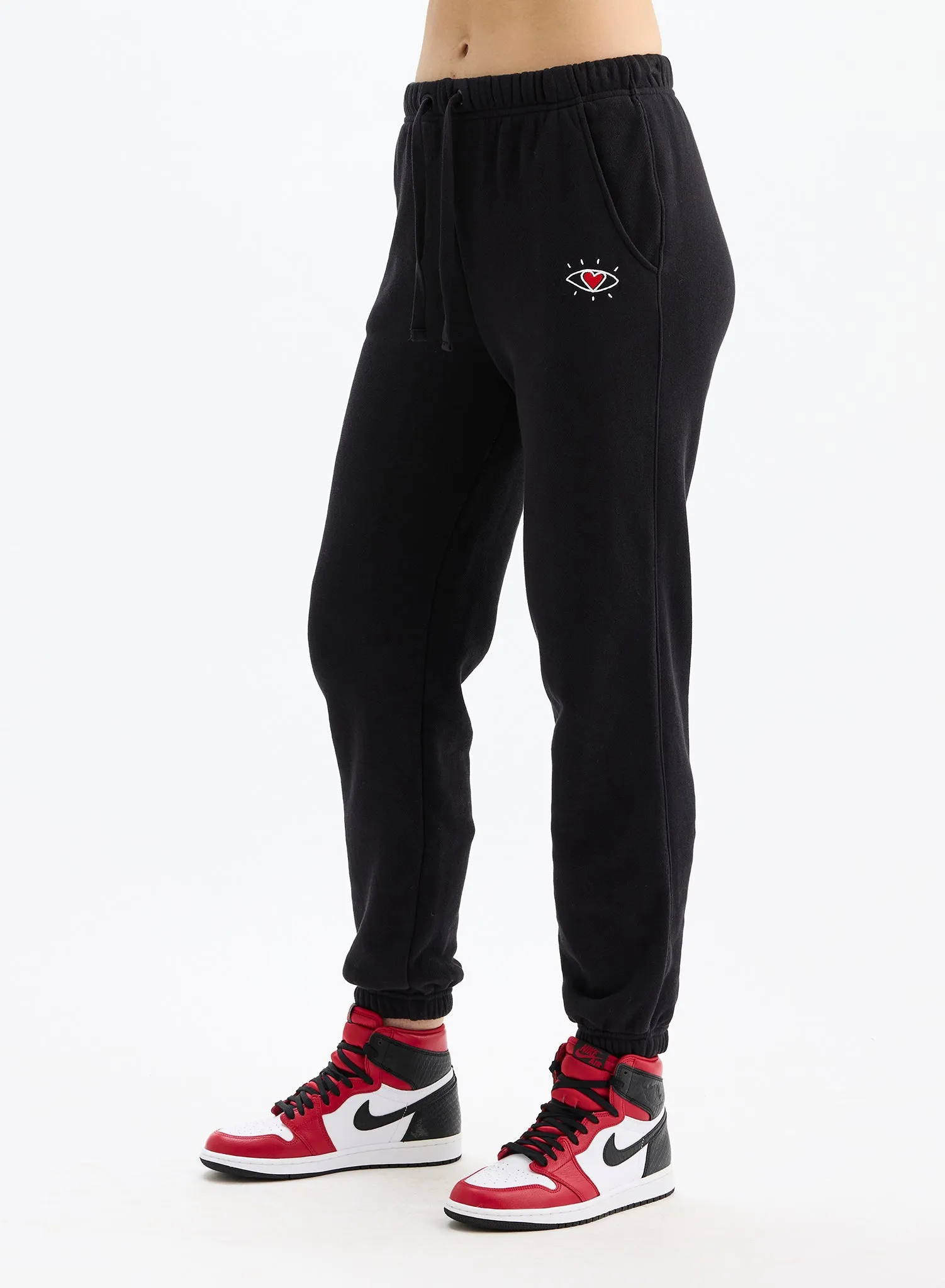 CHR Loving Mind Sweatpants in Black