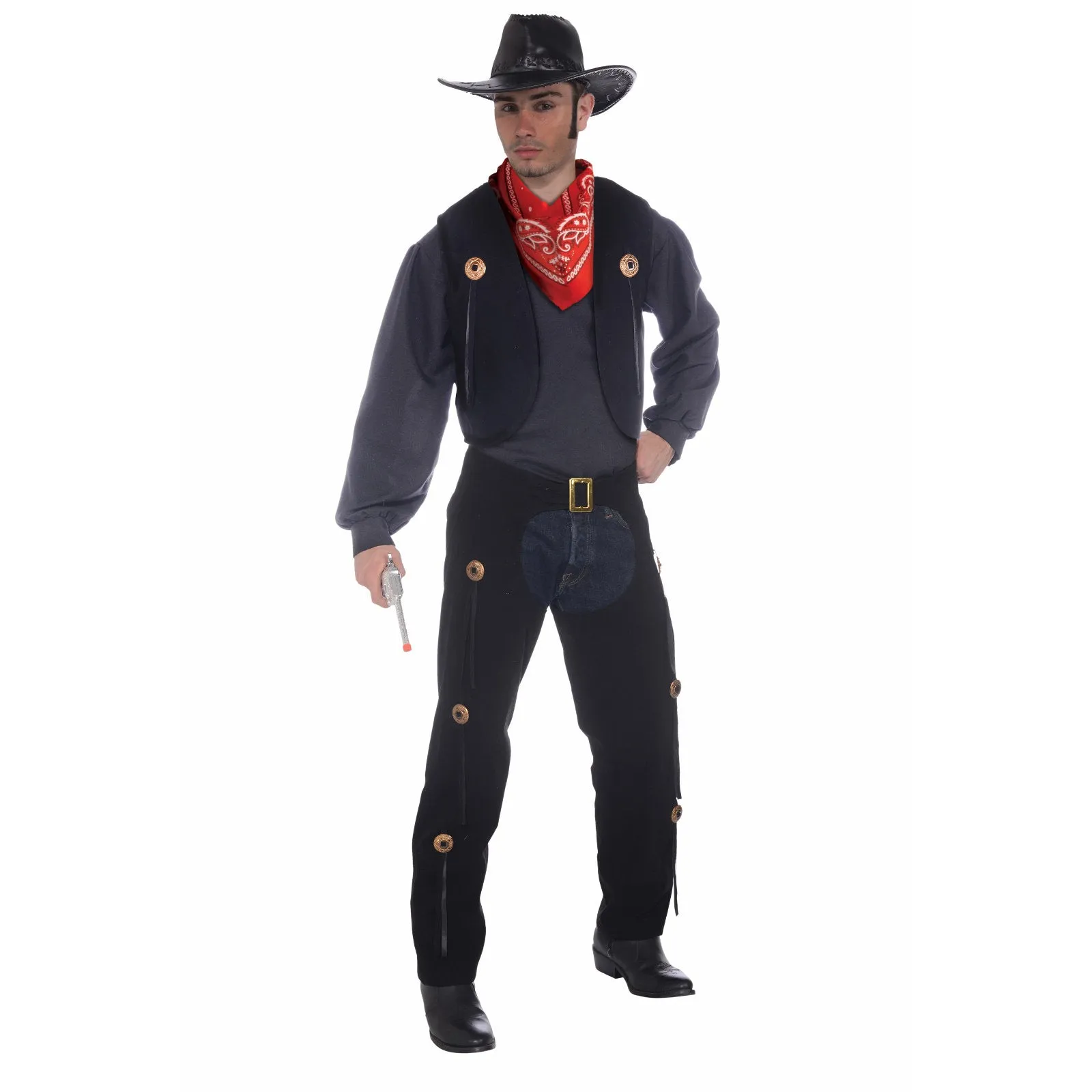 Cowboy Vest & Chaps Set