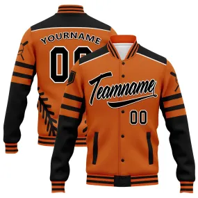 Custom Jacket Bomber Full-Snap Varsity Letterman Personalized Jacket FZ005-D023003-8