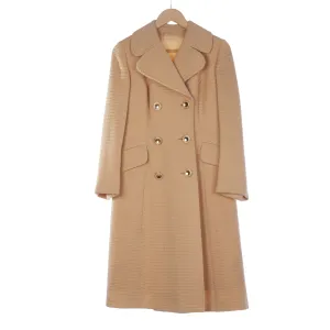 Dereta Pure New Wool Mustard Long Sleeved Coat UK Size 12