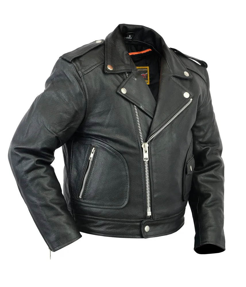 DS1722 Kids Motorcycle Club Style Jacket