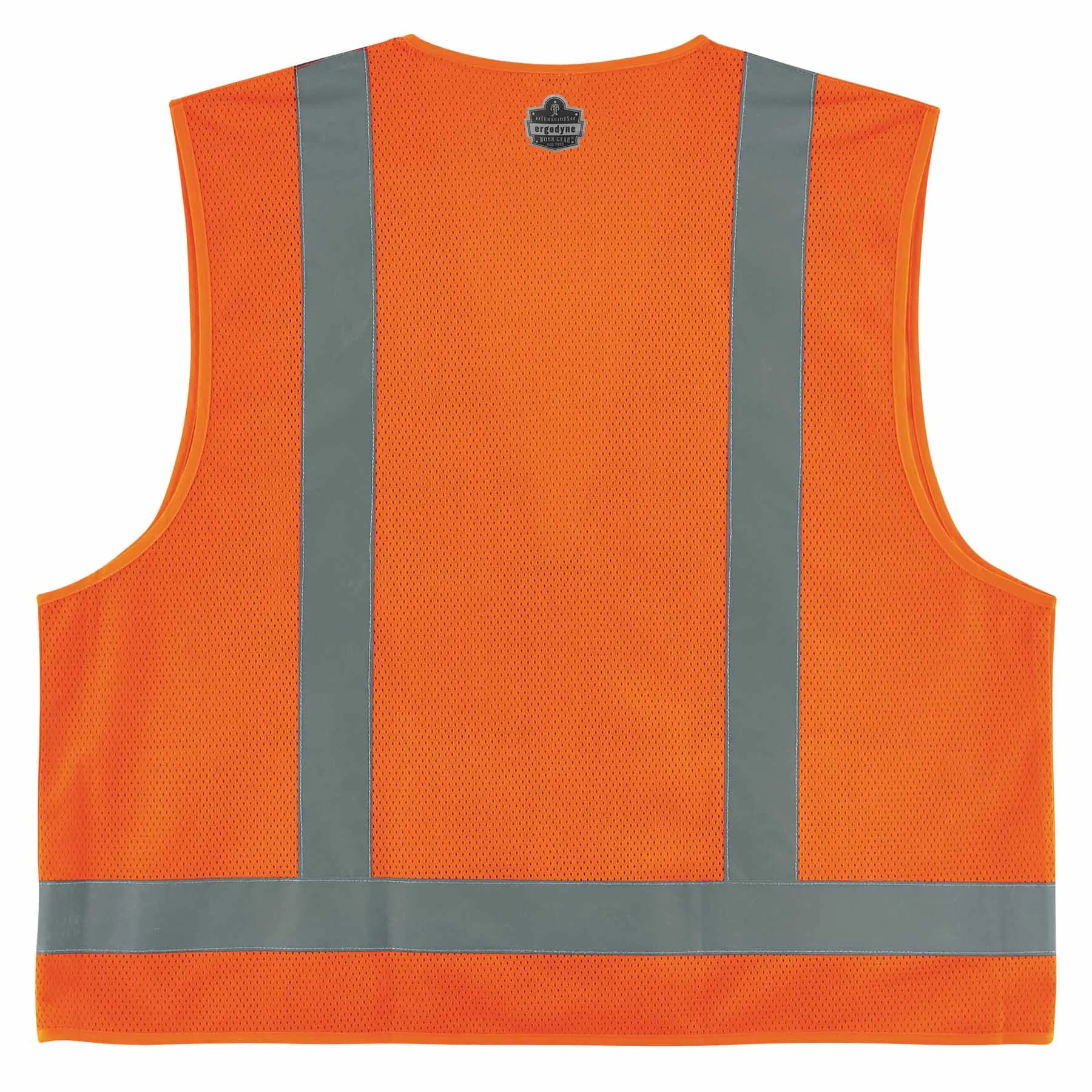 Ergodyne 24514 8249Z-S L Orange Class 2 Economy Surveyors Vest - Single Size