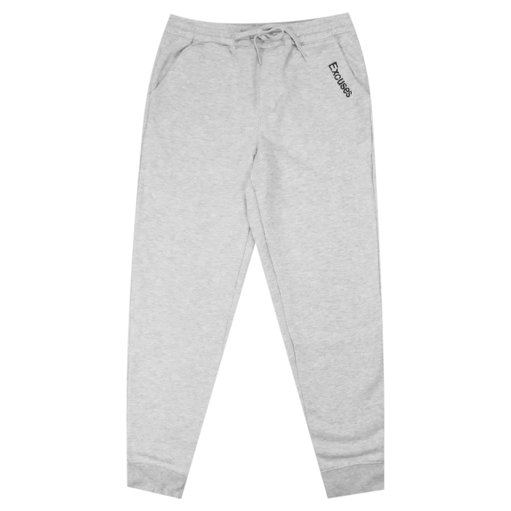 Excuses Heather Grey Sweatpants