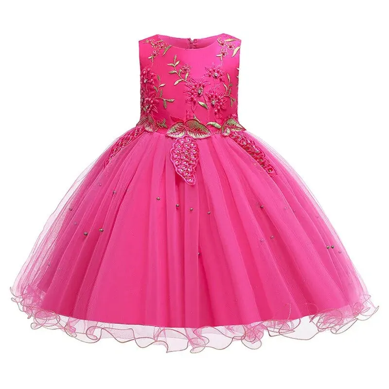 Flower Tulle Dress