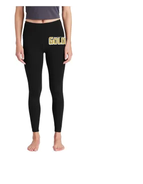 GAINESVILLE GOLD 7/8 LEGGINGS W/ CELL POCKET BLACK