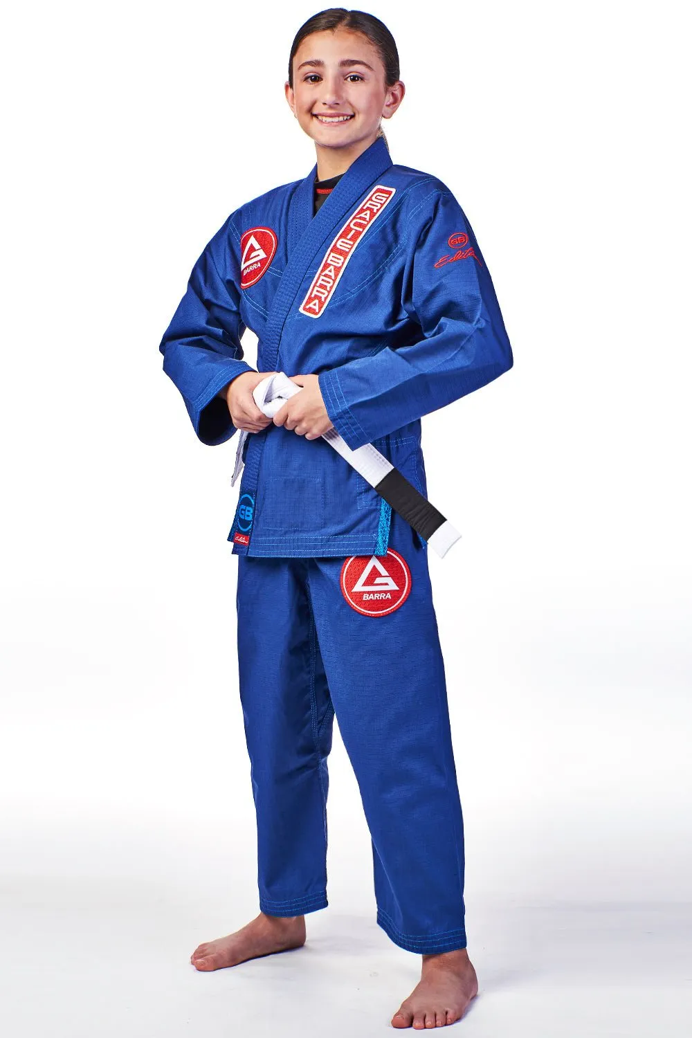 GBK Lite Ripstop Kimono w/ Belt - Blue