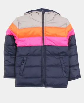 Girls Multi Parachute Jacket