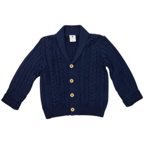 Grandpa cardigan navy