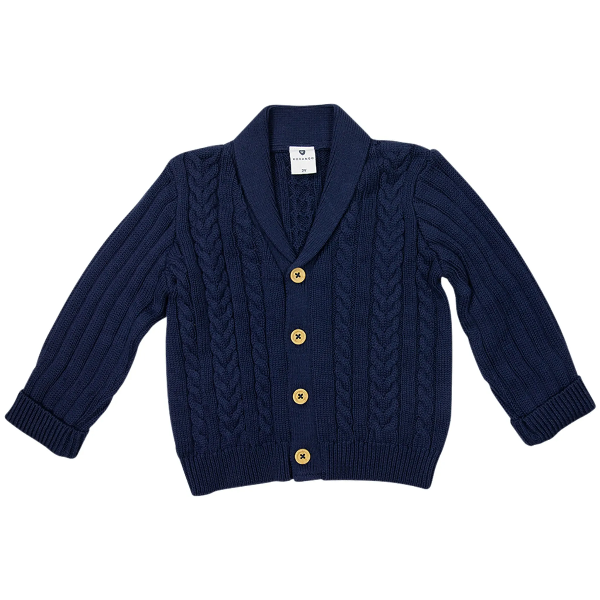 Grandpa cardigan navy