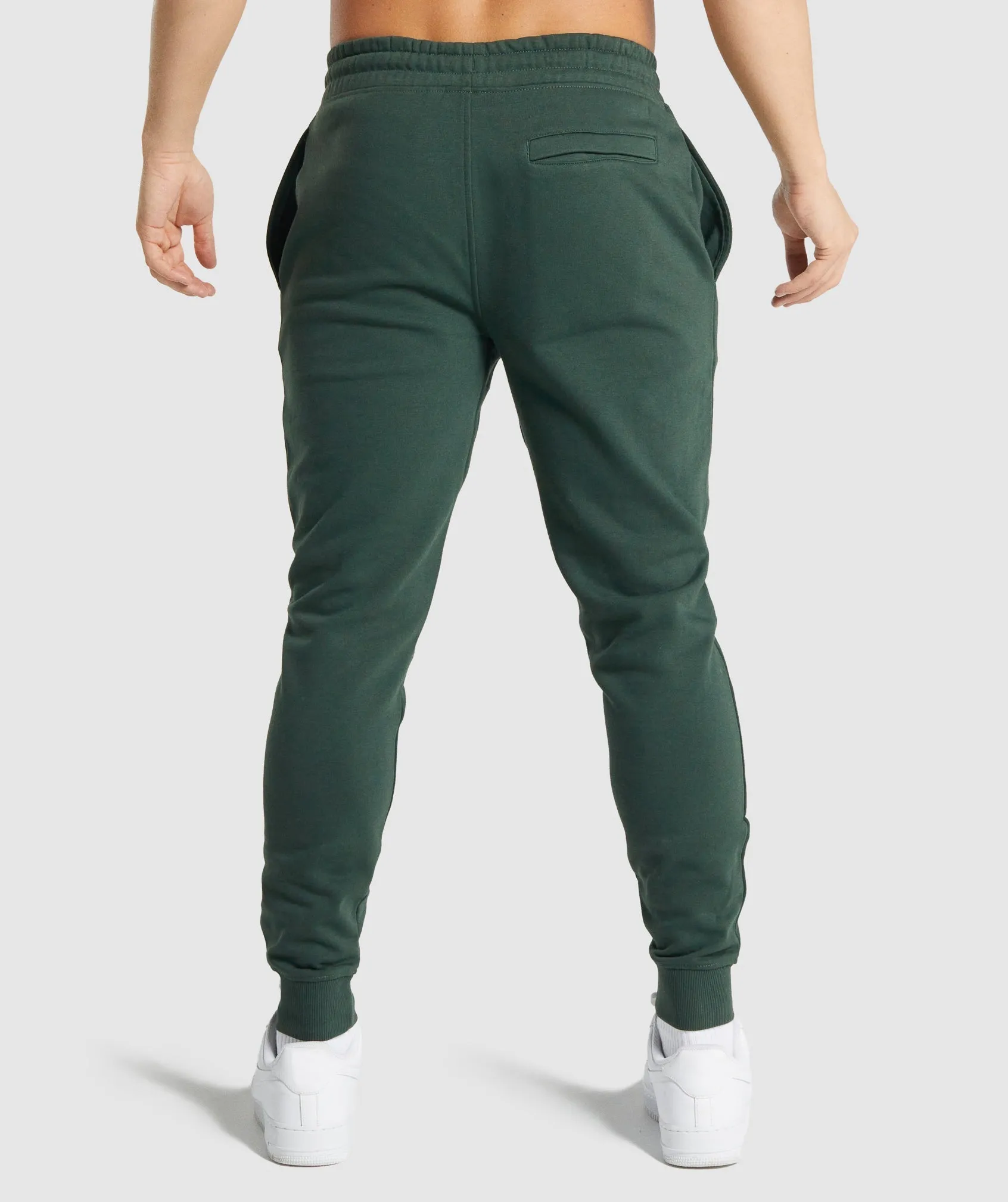 Gymshark Crest Joggers - Dark Green