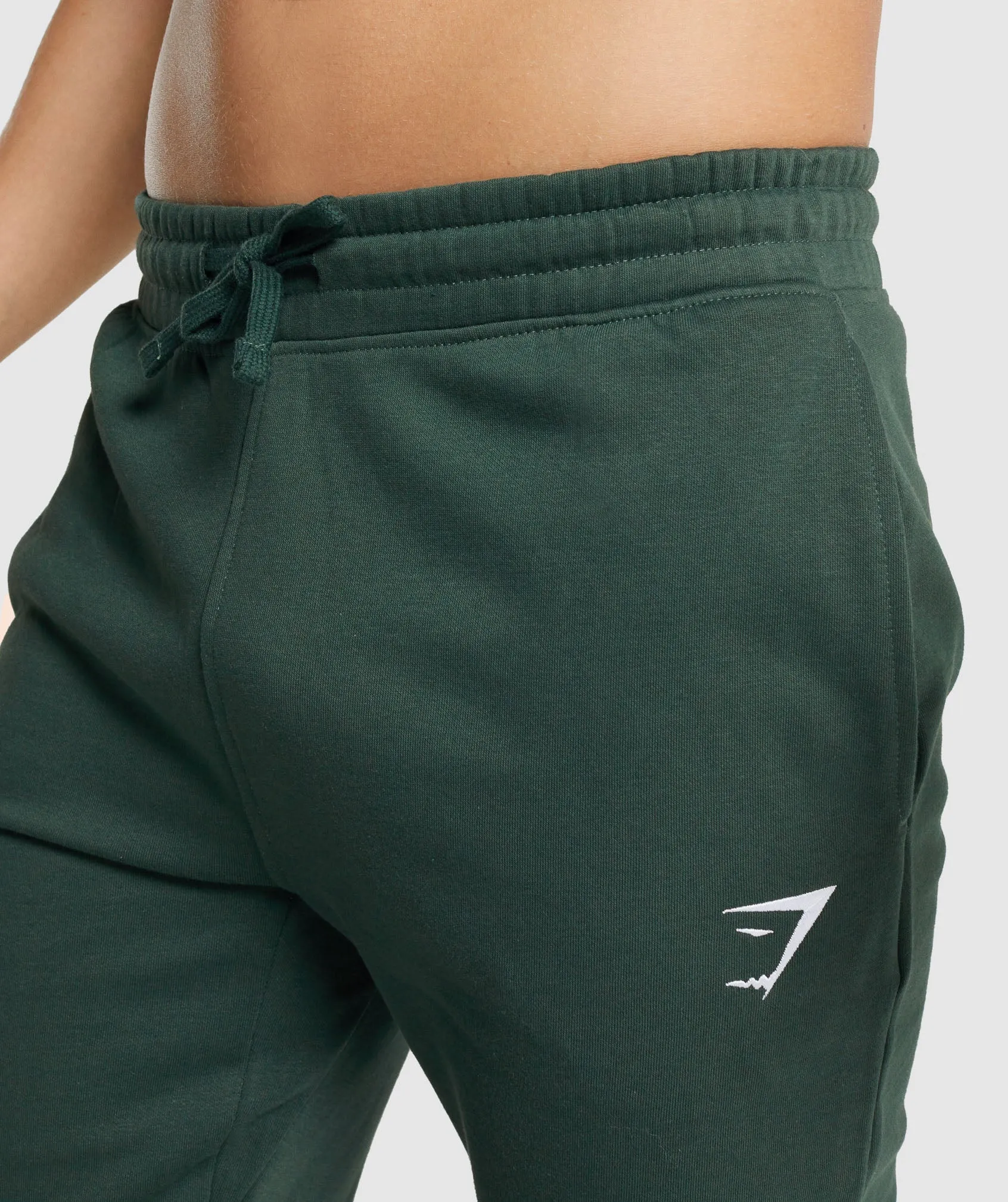 Gymshark Crest Joggers - Dark Green