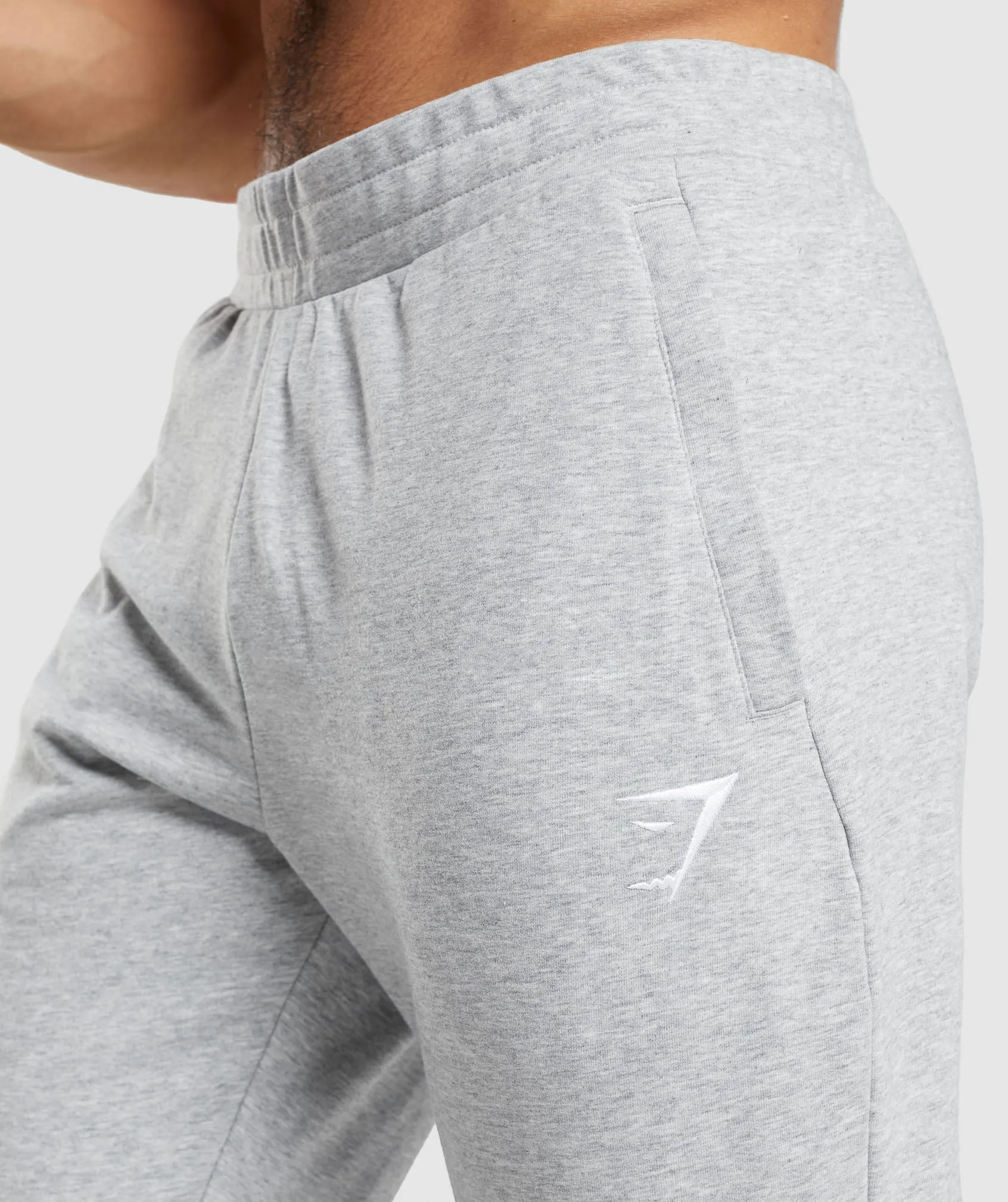 Gymshark Critical 2.0 Joggers - Light Grey Marl