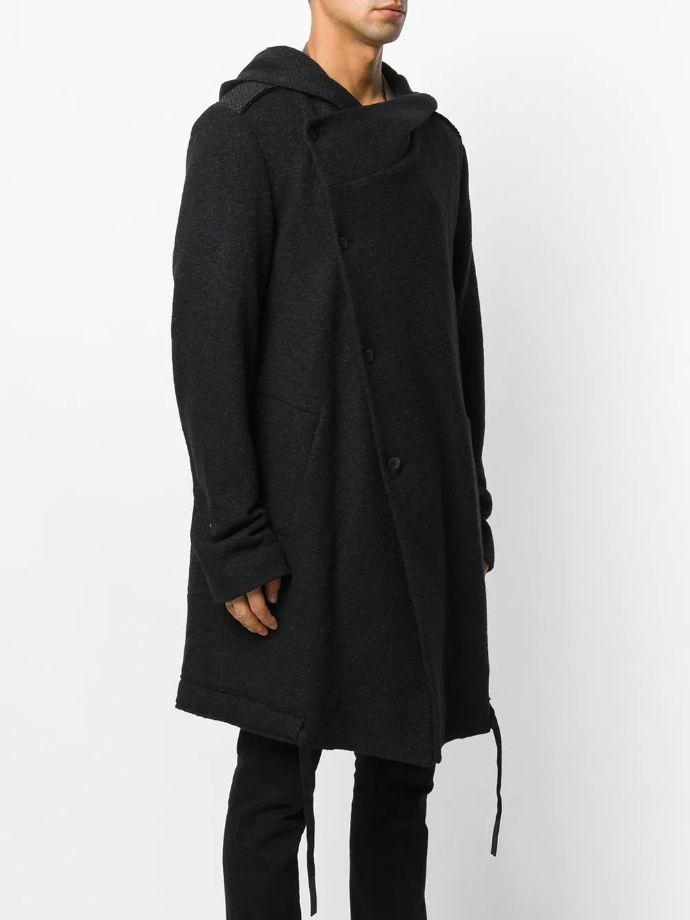 Hooded Mid Coat