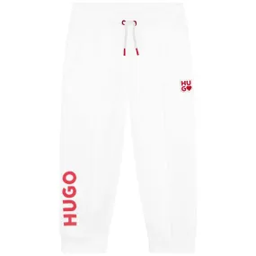 Hugo White Sweatpants