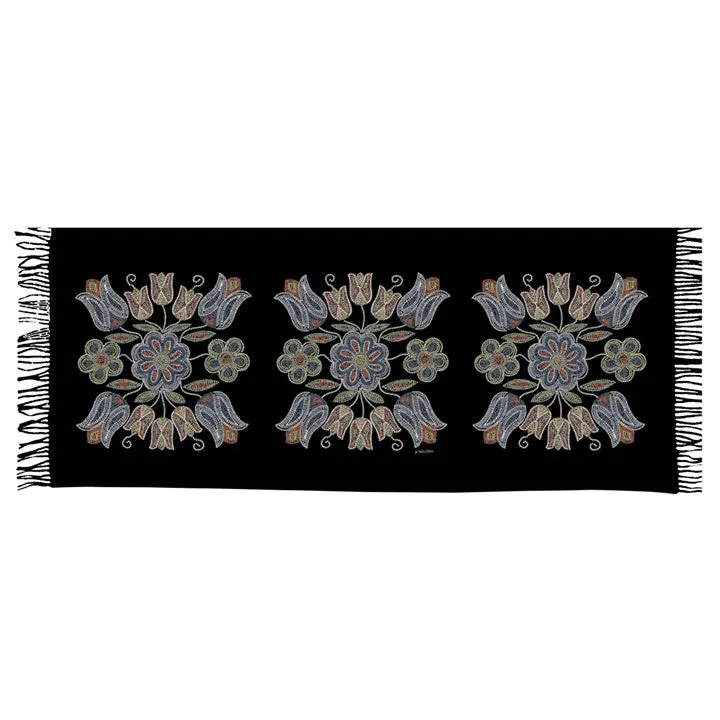 Indigenous Artist Collection: Eco Shawl: Silver Threads by Deb Malcolm