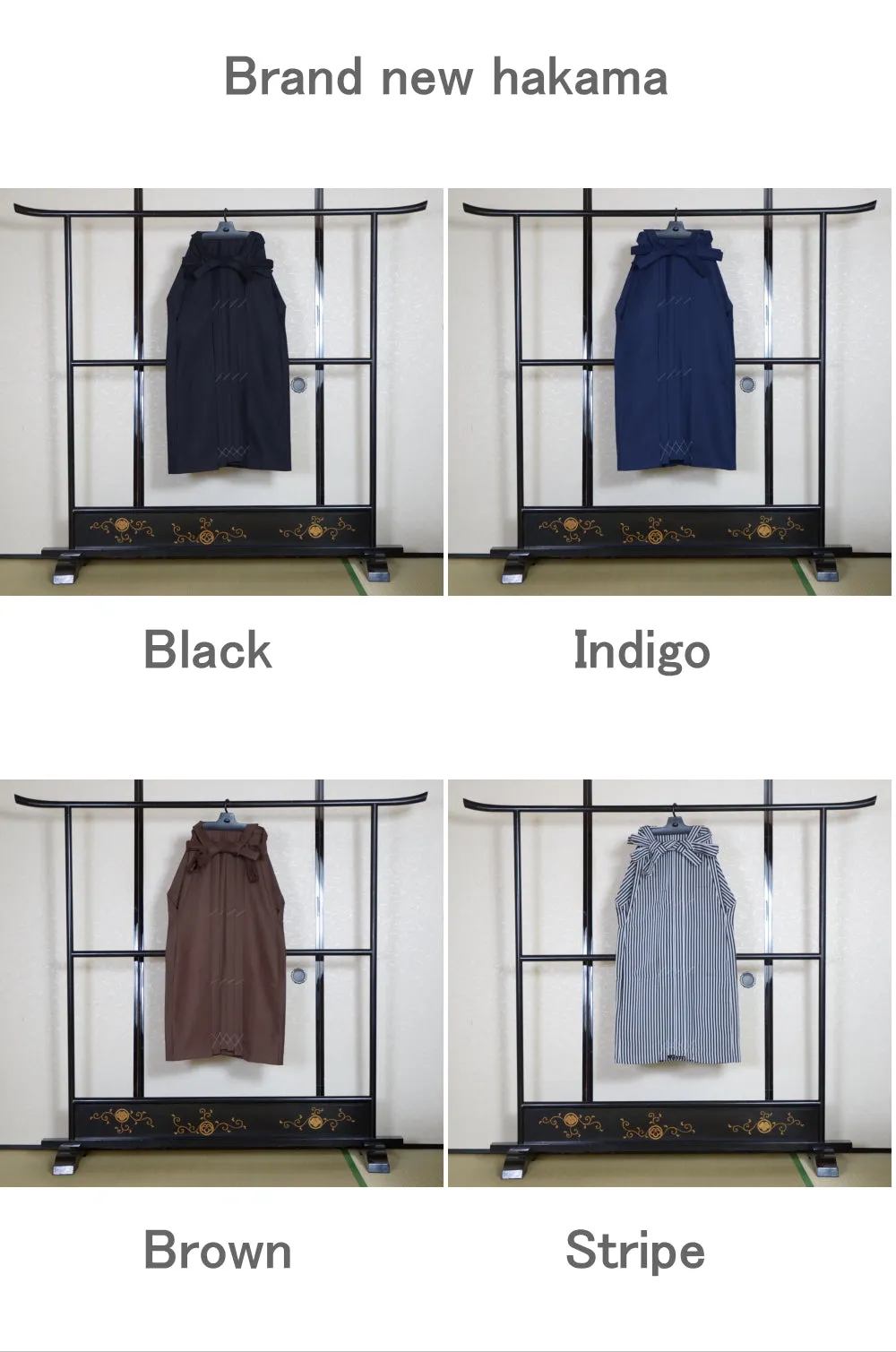 Jacket, kimono, hakama set / JKH #1-250