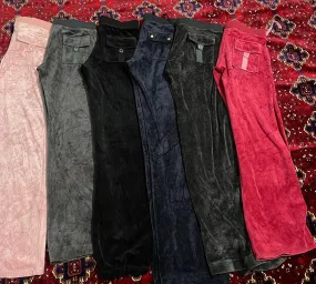 Juicy couture bottoms pants back pocket  6 pieces