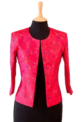 Juna Jacket in Hot Cerise