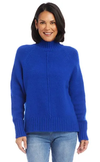 Karen Kane Turtleneck Sweater Royal