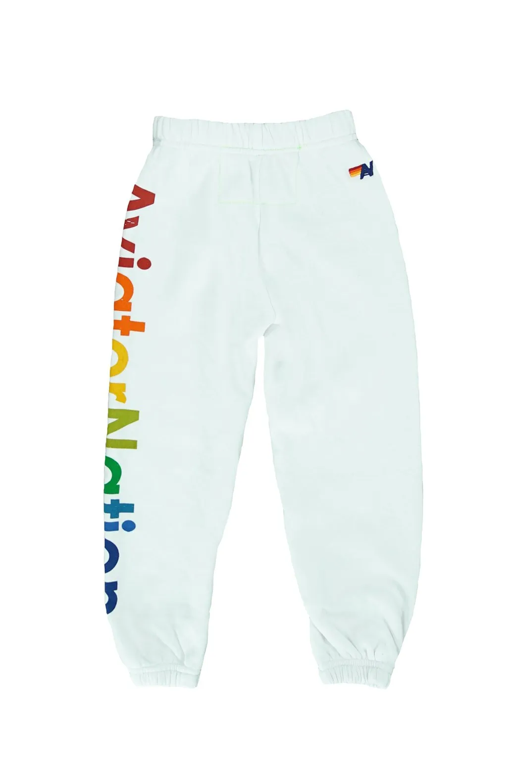 KID'S AVIATOR NATION SWEATPANTS - WHITE