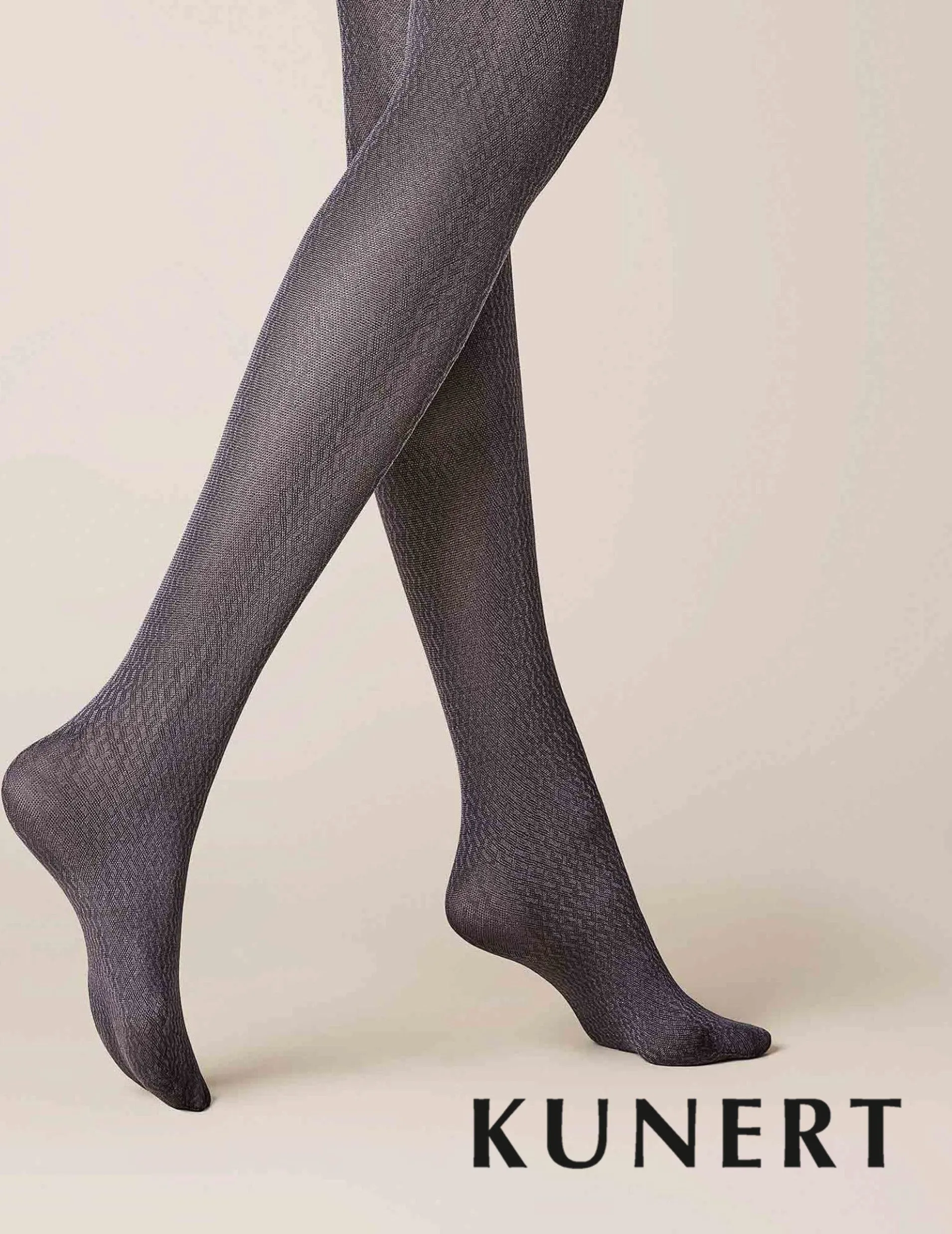 Kunert Zig Zag Tights Black 374510