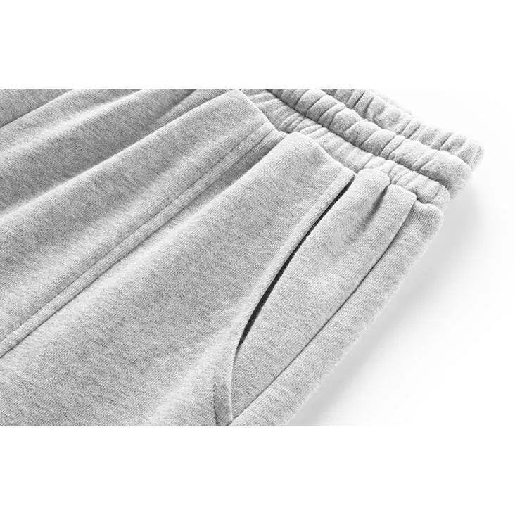 Loose Fit Knitted Tapered Drawstring Sweatpant